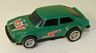 Matchbox Saab turbo in green with red and blue, #3
