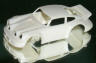 Tyco Porsche Carrera, white factory unfinished body