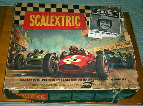 Scalextric set box cover