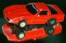 Tyco '83 Corvette, red